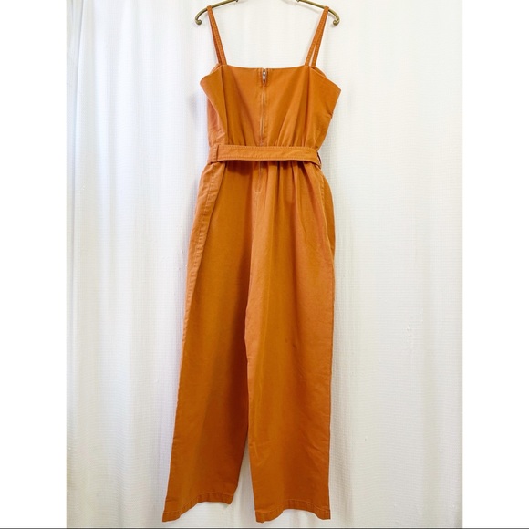 Avec Les Filles orange utility jumpsuit - Picture 2 of 5